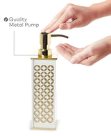 Diamond Lattice Lotion Dispenser