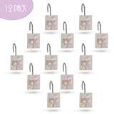 Milano Collection Shower Curtain Hooks