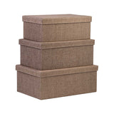 Storage Boxes set of 3, Sand Dunes