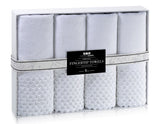 White Embellished Towel Set