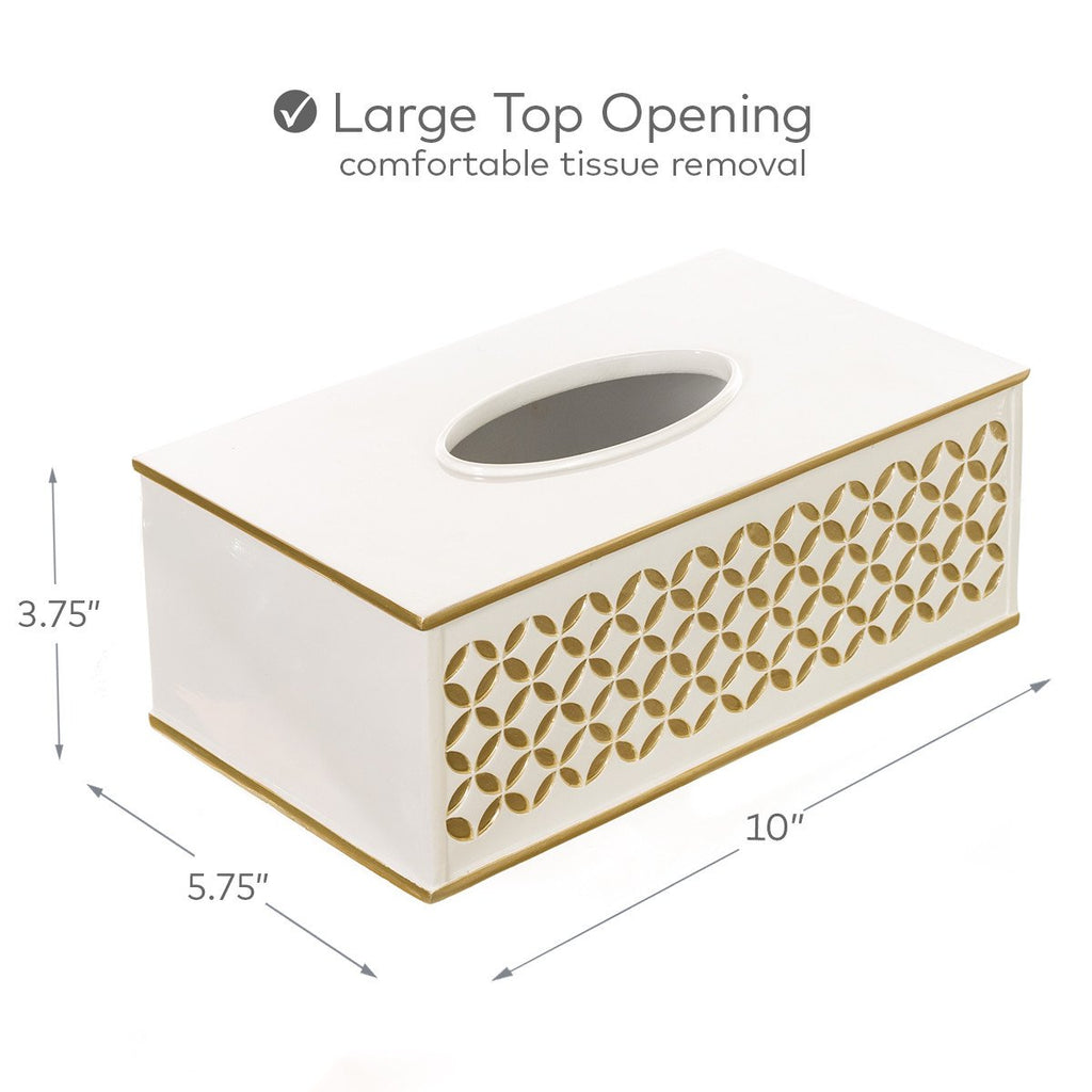 Diamond Lattice Tissue Box (rectangle) – wizzhome